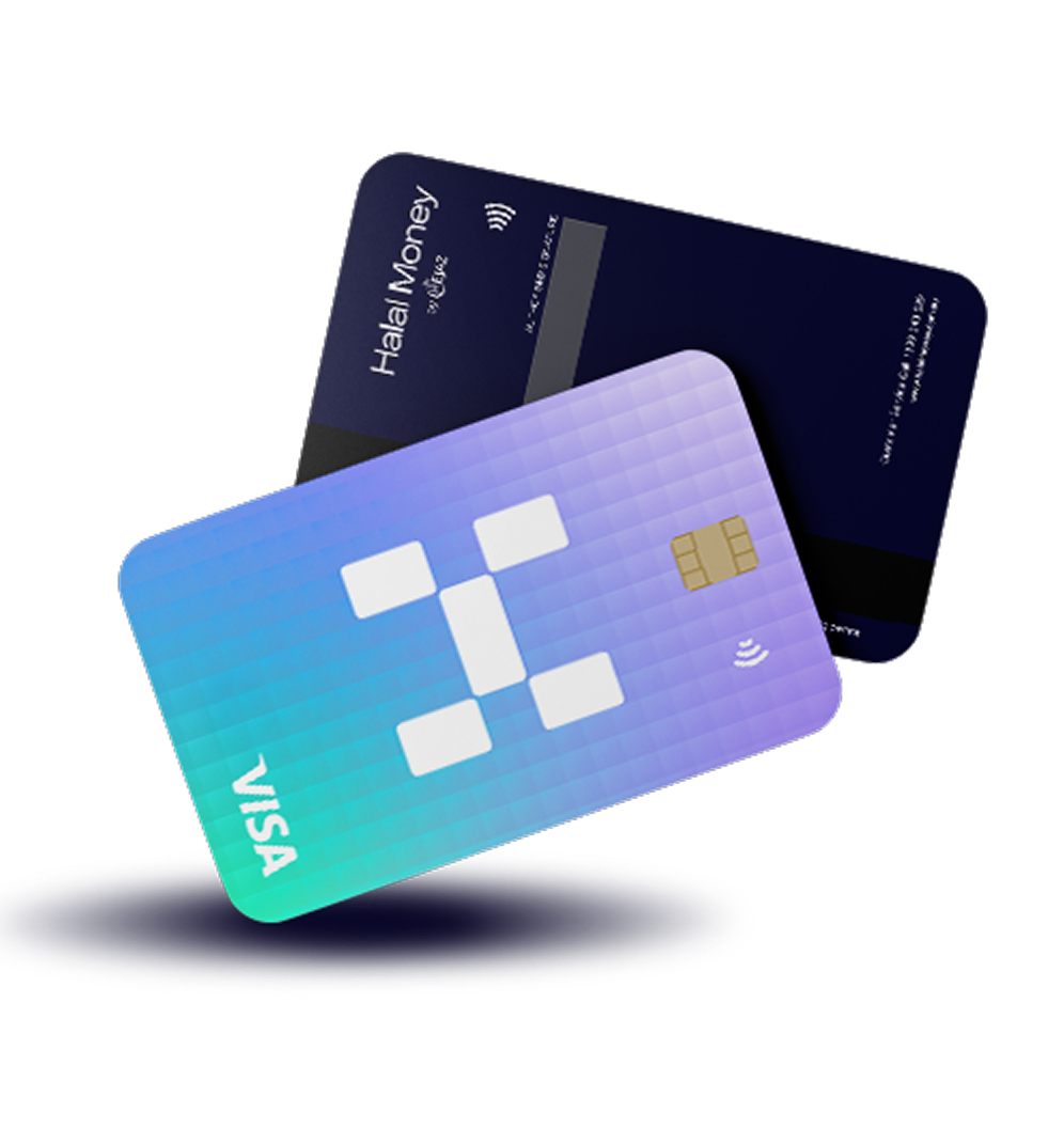 Halal Money Visa card
