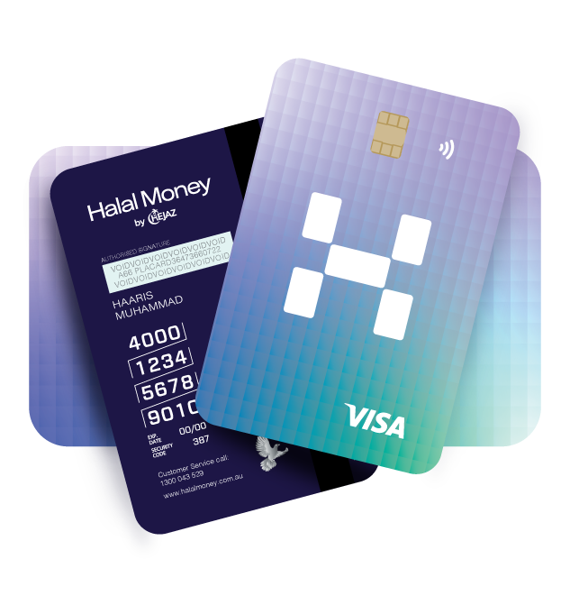Halal Money Visa card