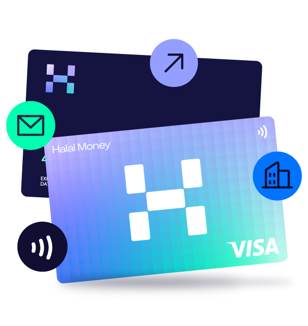 Halal Money Visa card